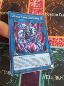 Yugioh Gimmick Puppet Chimera Doll BLHR-EN053 Ultra Rare 1st Edition Near Mint - Image 2