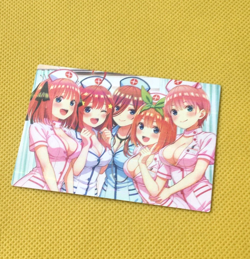 The Quintessential Quintuplets custom Anime Waifu Sexy Card - Image 1
