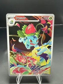 Pokemon TCG Ivysaur Holo Illustration Rare Card 134/132 Nm/Mint - Image 2