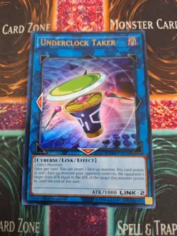 Yugioh Underclock Taker DUDE-EN020 Ultra Rare 1st Edition Near Mint - Image 1