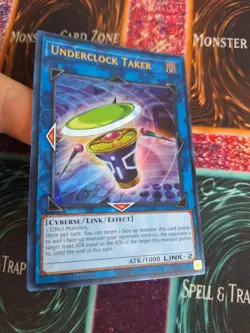 Yugioh Underclock Taker DUDE-EN020 Ultra Rare 1st Edition Near Mint - Image 2