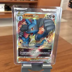 Lucario VSTAR SWSH214 SWSH: Sword & Shield Promo Cards Holo - Image 1