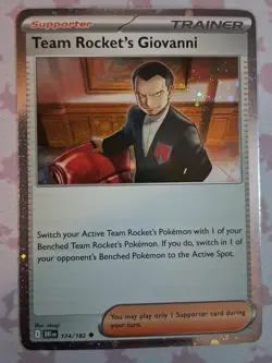 Team Rocket's Giovanni (Cosmos Holo) 174/182 Miscellaneous Cards & Products Holo - Image 1