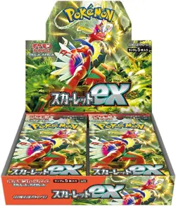 Pokemon Card Scarlet & Violet Booster Box Scarlet ex sv1S Japanese w/promo pack - Image 4