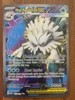 Pokemon TCG Mega Abomasnow EX 157/132 Mega Evolutions Ultra Rare NM Card - Image 1