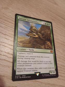MTG Ancient Adamantoise Final Fantasy Regular #0172 - Image 1