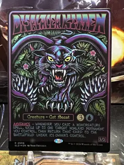 MTG | Displacer Kitten ✨FOIL✨ [Secret Lair DND] - Image 1