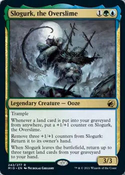 1x Slogurk, the Overslime - Foil NM Eng MTG - Midnight Hunt - Image 1