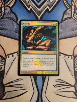 1x Mortify FOIL - MP Guildpact MTG Magic - Image 1