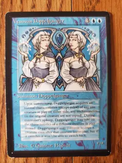 Magic The Gathering VESUVAN DOPPELGANGER BETA Light to Moderate Play SEE PHOTOS - Image 2