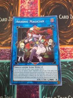Yugioh Akashic Magician SHVA-EN052 Super Rare 1st Edition Near Mint - Image 1