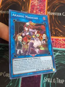 Yugioh Akashic Magician SHVA-EN052 Super Rare 1st Edition Near Mint - Image 2