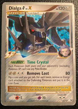 Pokemon TCG - Dialga G Lv. X 122/127 - World Championship Platinum 2009 - MP - Image 2