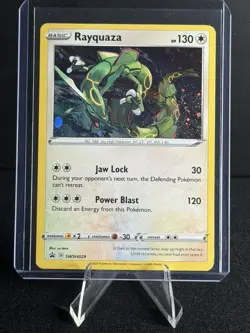 Rayquaza SwSh029 Black Star Promo Holo - Pokemon Sea & Sky - Image 1