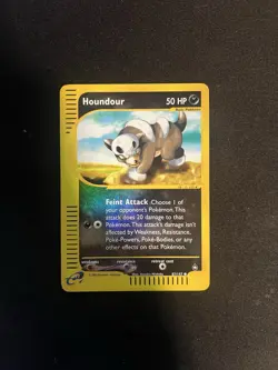 Houndour 87/147 Aquapolis Reverse Holo eReader Pokemon TCG English NM - Image 1