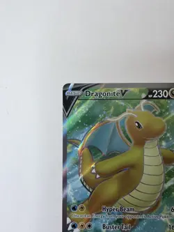 Pokemon TCG Dragonite V Full Art 076/078 Pokemon GO Ultra Rare Holo 230 HP - Image 2