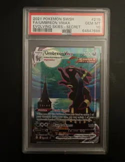 Pokemon 2021 Umbreon VMAX 215/203 Alt Art Evolving Skies GEM MINT PSA 10 💎💎 - Image 4