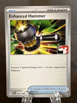 Enhanced Hammer TWM 148/167 Pokemon TCG Prize Pack Series Stamped NM - Image 1