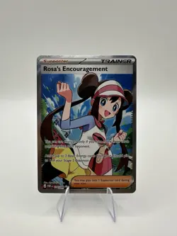 Pokemon TCG - Perfect Order - Rosa’s Encouragement 114/088 Ultra Rare Full Art - Image 1