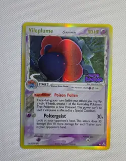Pokemon TCG Vileplume EX Holon Phantoms 17 Reverse Holo Stamped NM - Image 1