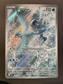 Pokemon TCG Articuno Journey Together 161-159 Mint Condition Gold Star - Image 1