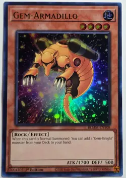 Yugioh Gem-Armadillo BLMM-EN108 Ultra Rare 1st Edition - Image 1