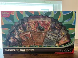 Pokemon Masks of Ogerpon Premium Collection Box New Sealed - Image 1