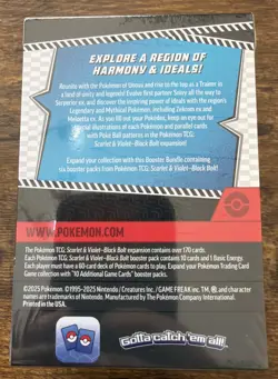 Pokemon Black Bolt Booster Bundle SEALED NEW 6 Booster Packs! - Image 2