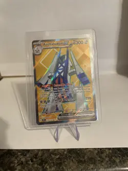 Pokemon Archaludon ex Ultra Rare Full Art Holo Sv08 Surging Sparks 224/191 - Image 1