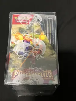 Pokemon TCG Paldea Evolved Booster Box Sealed - Image 4