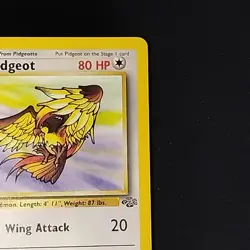 Pokemon TCG Pidgeot Jungle 24/64 1st Edition Rare LP+ - Image 3