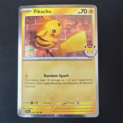 Pikachu (Pokemon Day 2026) 051/162 Holo Promo | NM - Image 1