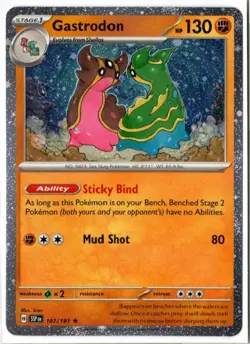Gastrodon Promo 107/191 Near Mint Holofoil Pokemon - Image 1