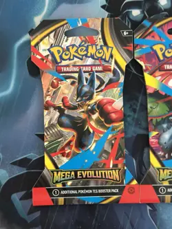 4 X Pokemon Mega Evolution Sleeved Booster Pack Sealed - Full Art Set US SELLER - Image 2
