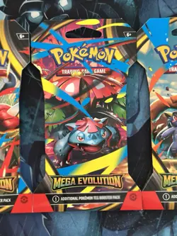 4 X Pokemon Mega Evolution Sleeved Booster Pack Sealed - Full Art Set US SELLER - Image 3
