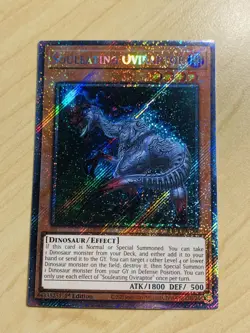 Yugioh! - Souleating Oviraptor (Platinum Secret Rare) RA04-EN288 NM 1st ed. - Image 1