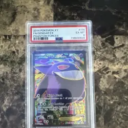 Pokemon Gengar EX Full Art Holo Ultra Rare 114/119 XY Phantom Forces PSA 6 - Image 1