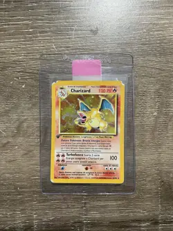 1999 POKEMON CHARIZARD-HOLO 1ST EDITION-ITALIAN 4/102 - Image 3