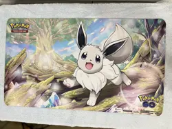 Shiny Radiant Eevee Playmat - Pokemon GO TCG Premium Collection - Image 1