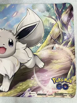 Shiny Radiant Eevee Playmat - Pokemon GO TCG Premium Collection - Image 4