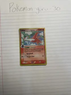 Pokemon TCG Latias EX Holon Phantoms 11 DELTA Holo Rare - Image 1