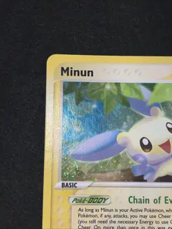 Minun 7/97 Pokemon TCG Holo Rare LP/MP - Image 3
