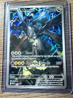 N’s Zekrom 031 Black Star Promo Ascended Heroes ETB Promo Pokemon NM - Image 1