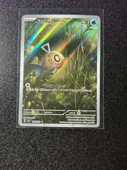 Feebas 198/191 Illustration Rare Surging Sparks Near Mint - Pokemon - Image 1