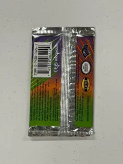 VTG 2000 Pokemon TCG - Gym Challenge Unlimited Booster Pack Koga Art New Sealed - Image 2