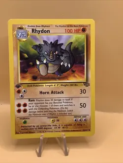 Rhydon First Edition Vintage Pokemon - Image 1