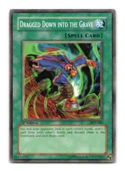 Dragged Down into the Grave - DCR-084 1st Edition - YuGiOh-LP - Image 1