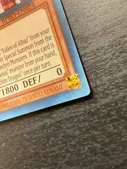 Fallen of The White Dragon (SECRET RARE) BPRO-EN024 (MINT) 1st Edition Yu-Gi-Oh! - Image 4