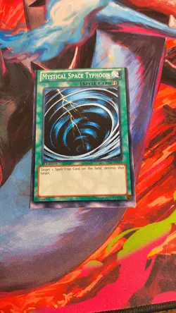 MISPRINTUMISCUT Mystical Space Typhoon - YS12-EN024 YuGiOh-LP - Image 1