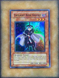 Yugioh Twilight Rose Knight CRMS-EN011 Super Rare 1st Ed NM - Image 1